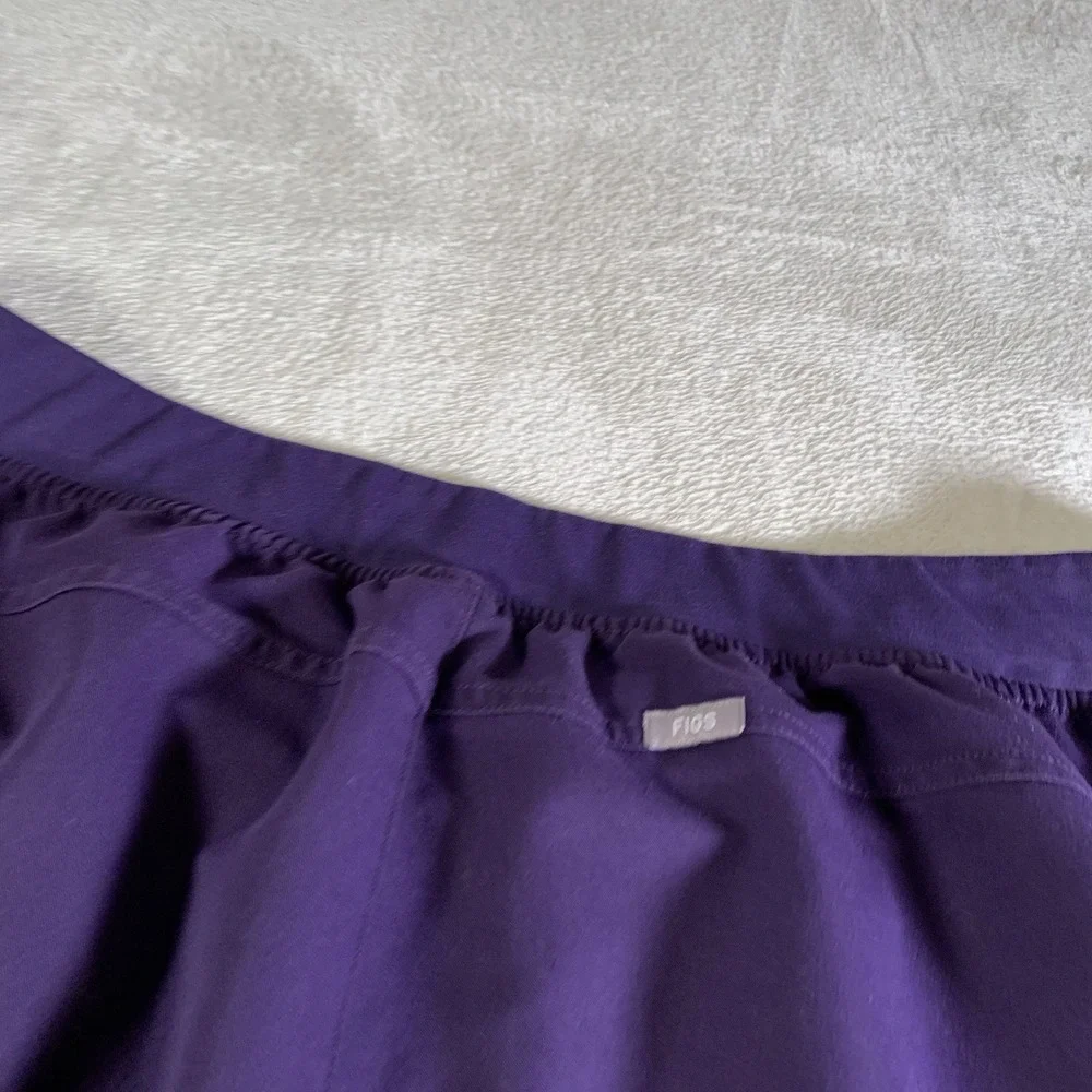 Figs Scrub Pants 4XLT Hunter Purple Kade Cargo Medical Healthcare Nursing Lot 2 - Picture 14 of 15